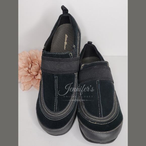 Eddie Bauer Women's Faith Black Suede Comfort Shoe Size 9.5M - Picture 3 of 12